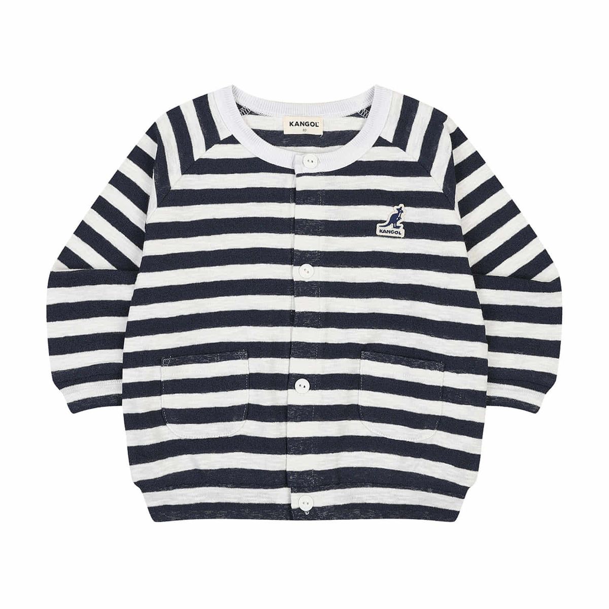 캉골키즈(KANGOL KIDS) [베이비] 썸머 저지 가디건 SB 0D20 네이비