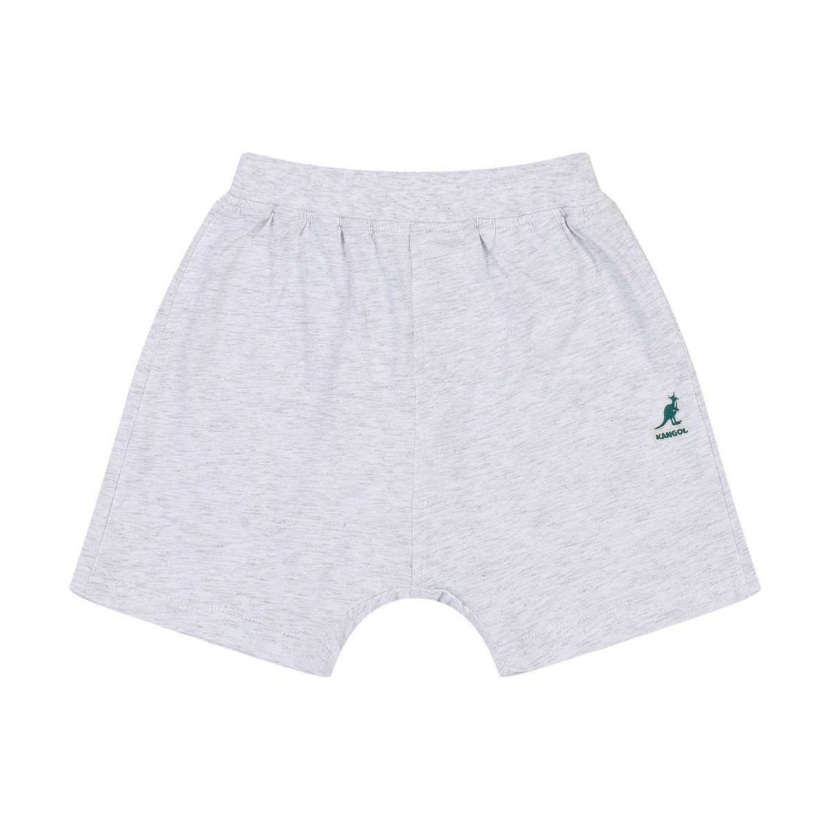 캉골키즈(KANGOL KIDS) [베이비] 시그니처 캥거루 저지 쇼츠 SB 0C21 멜란지 그레이
