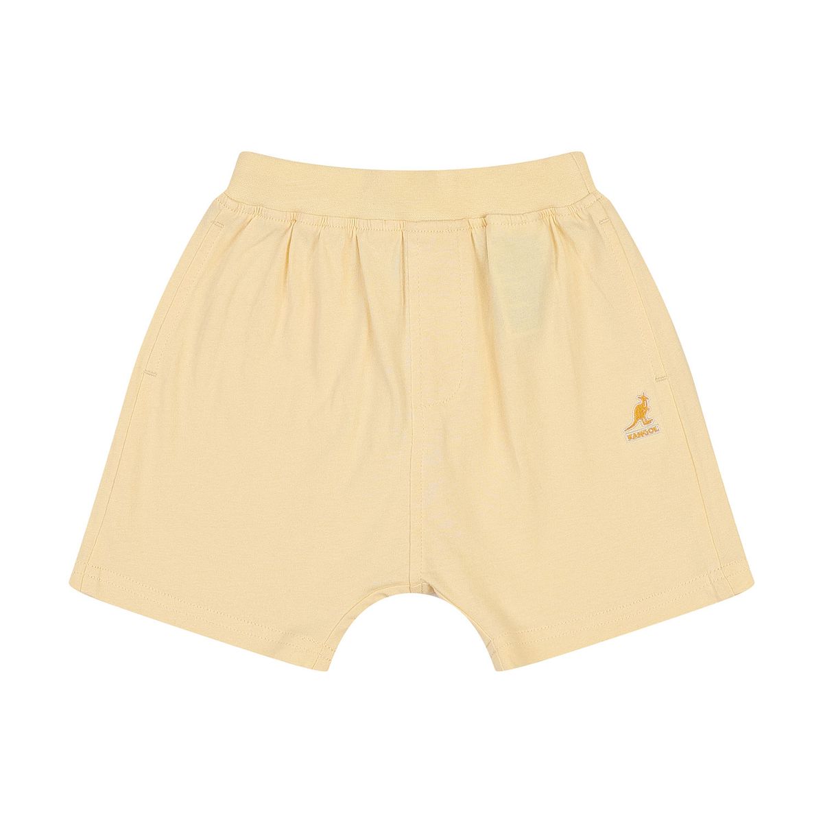 캉골키즈(KANGOL KIDS) [베이비] 시그니처 캥거루 저지 쇼츠 SB 0C21 버터