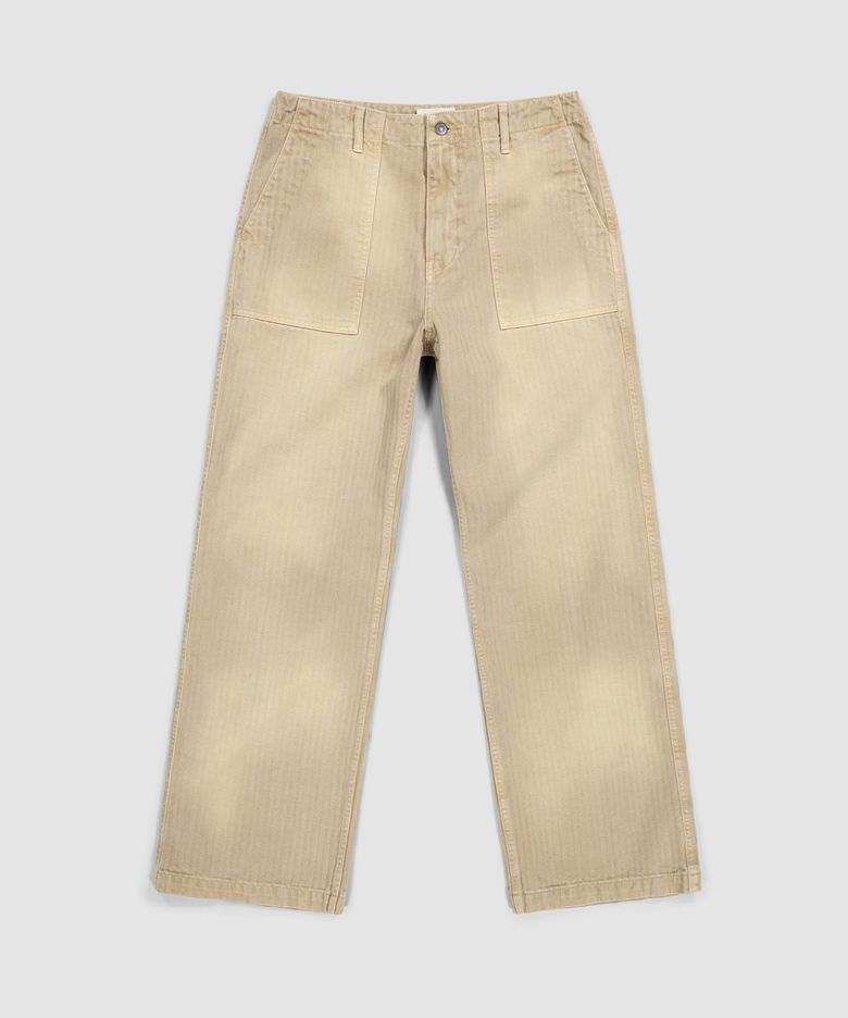 [Men] Fatigue Pants_Beige [KR265PMP452]