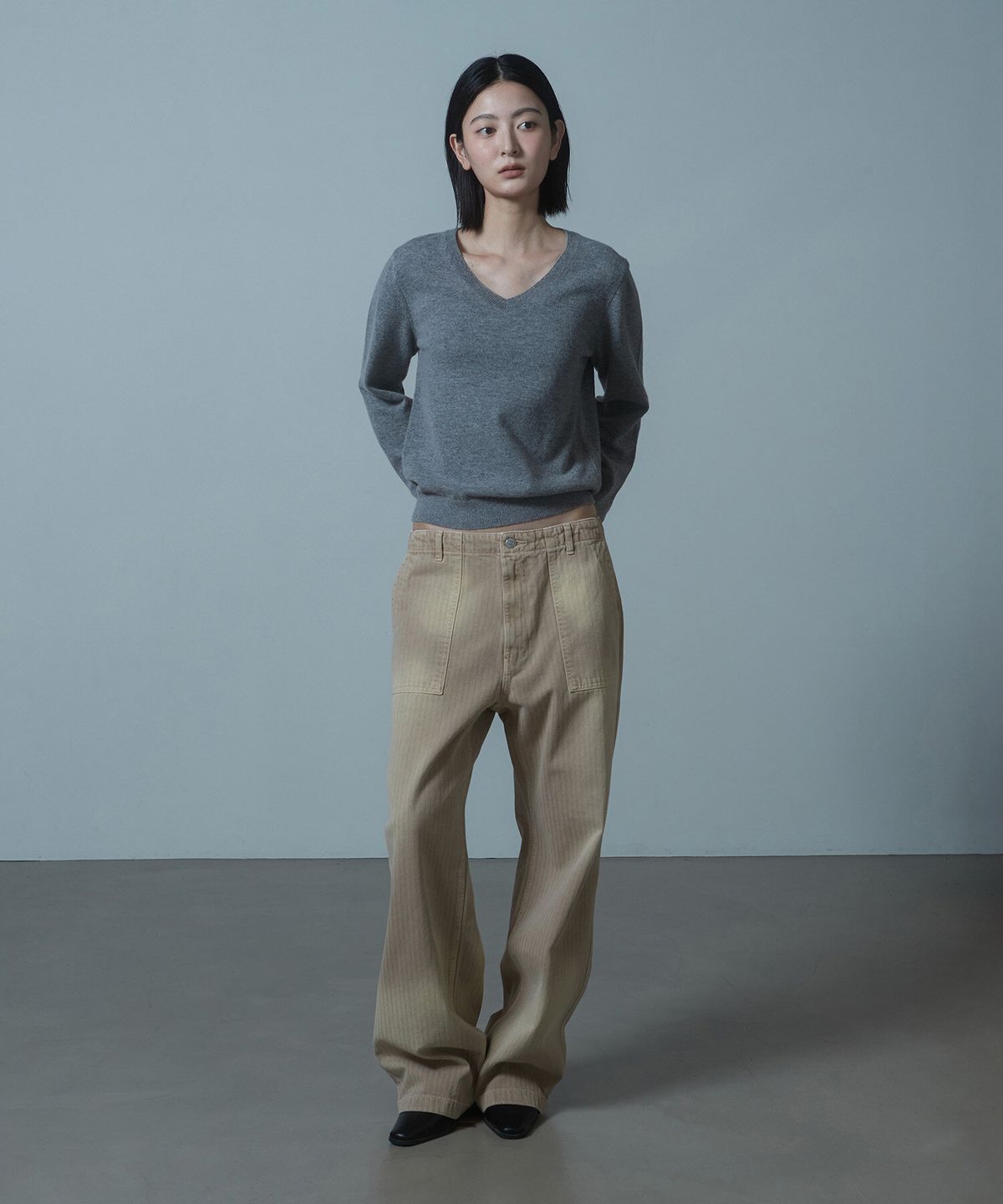 크래키(KRAKKI) [Women] Fatigue Pants_Beige [KR265PWP451]