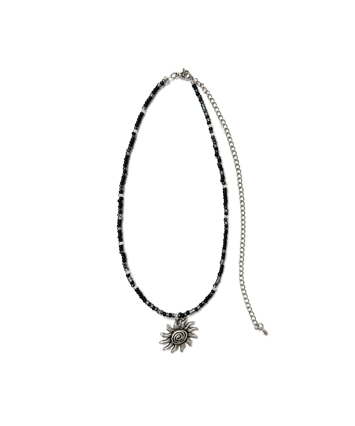 에스이에스티(S'EST) Solaris Beads Necklace Black