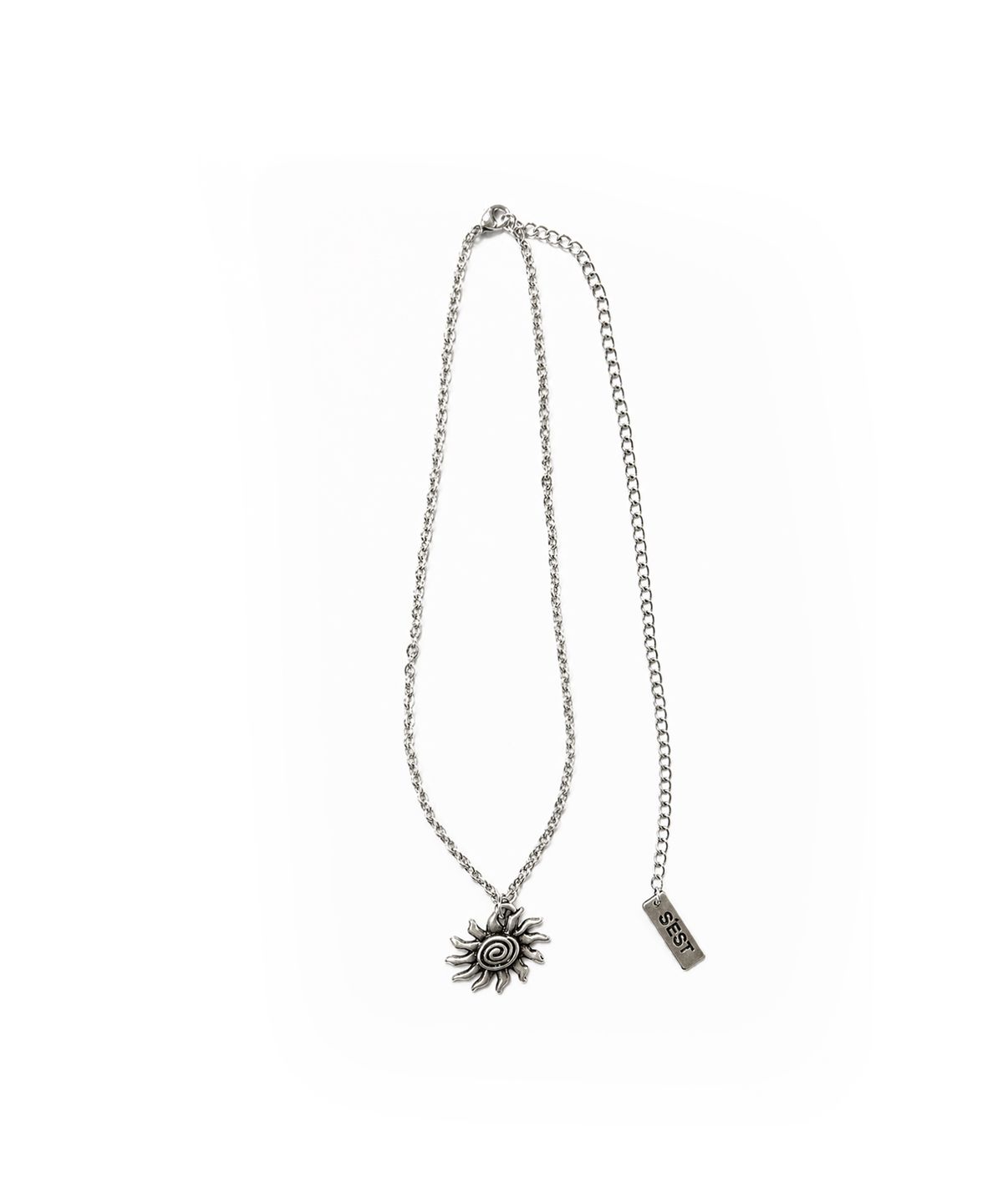 에스이에스티(S'EST) Solaris Chain Necklace Silver
