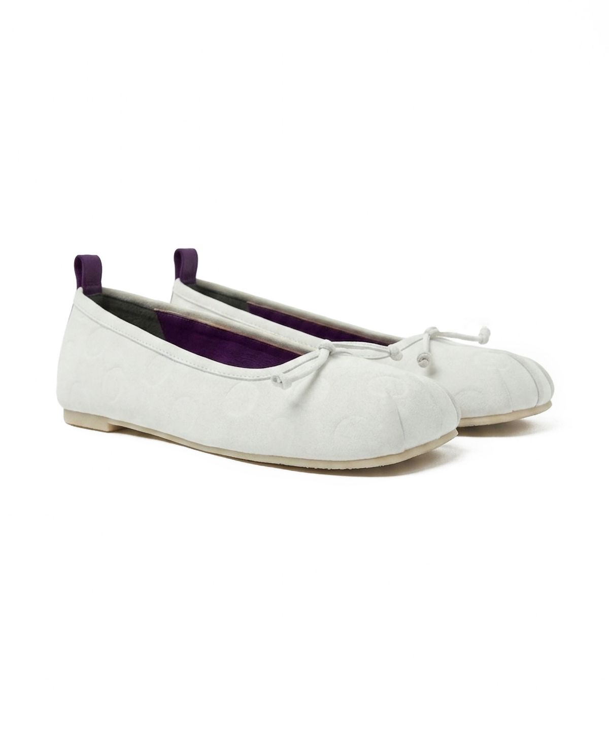 포르테나(PORTERNA) DOT SQUARE FLATS-LIGHT GRAY