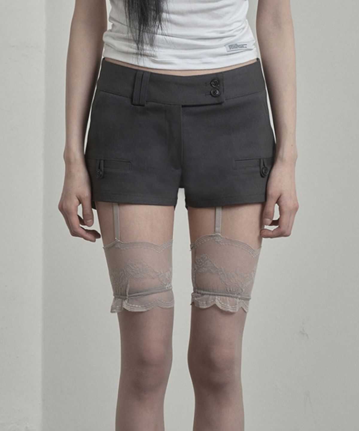 이네기(INEGI) Jet Pocket Shorts (charcoal)