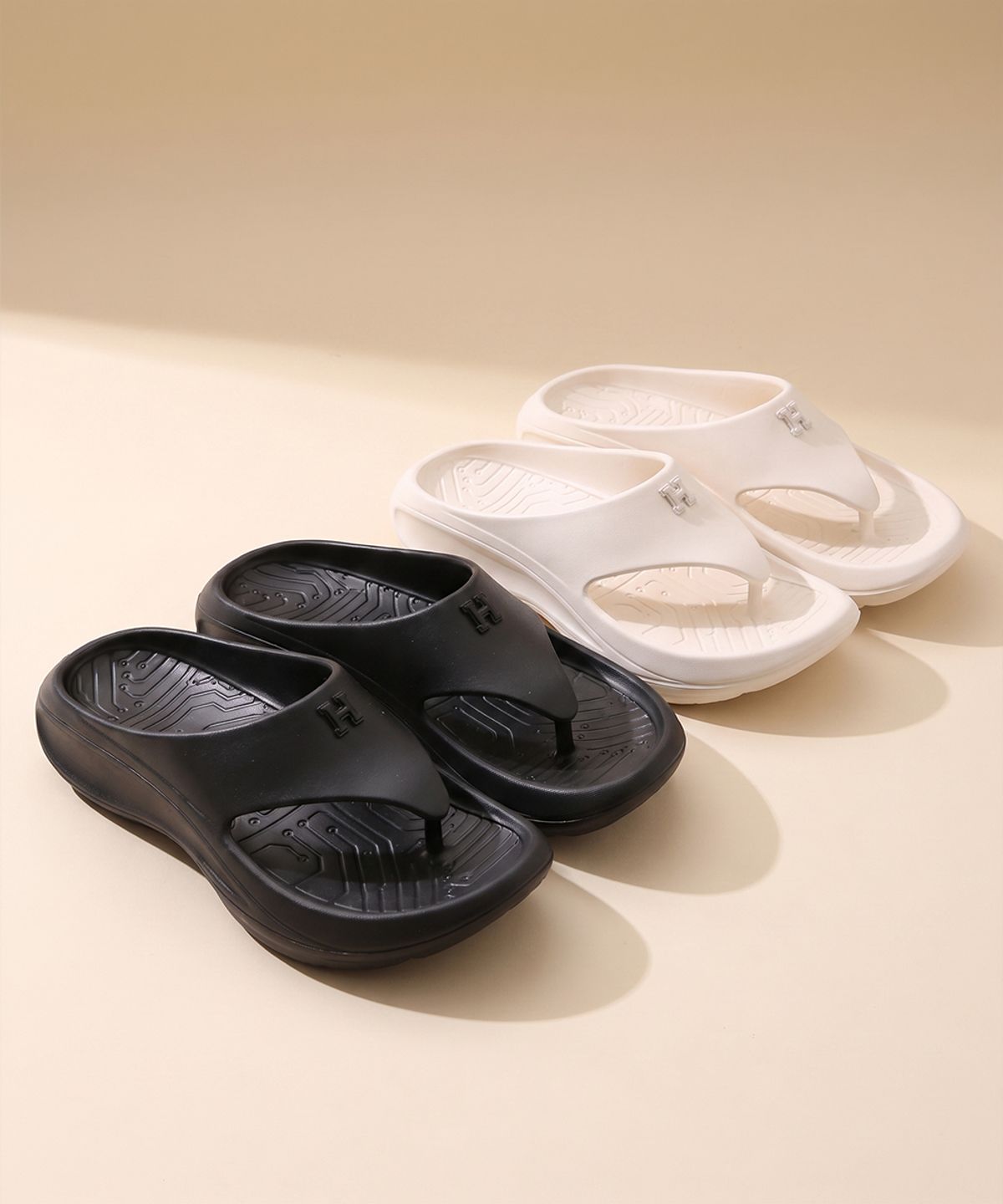 하버드 슈즈(HARVARD SHOES) [2PACK] 라존 남여공용 EVA 슬리퍼 쪼리