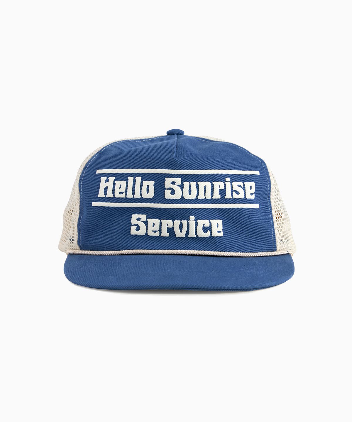 헬로 선라이즈(HELLO SUNRISE) HS Service Logo 5P Mesh Cap_Blue