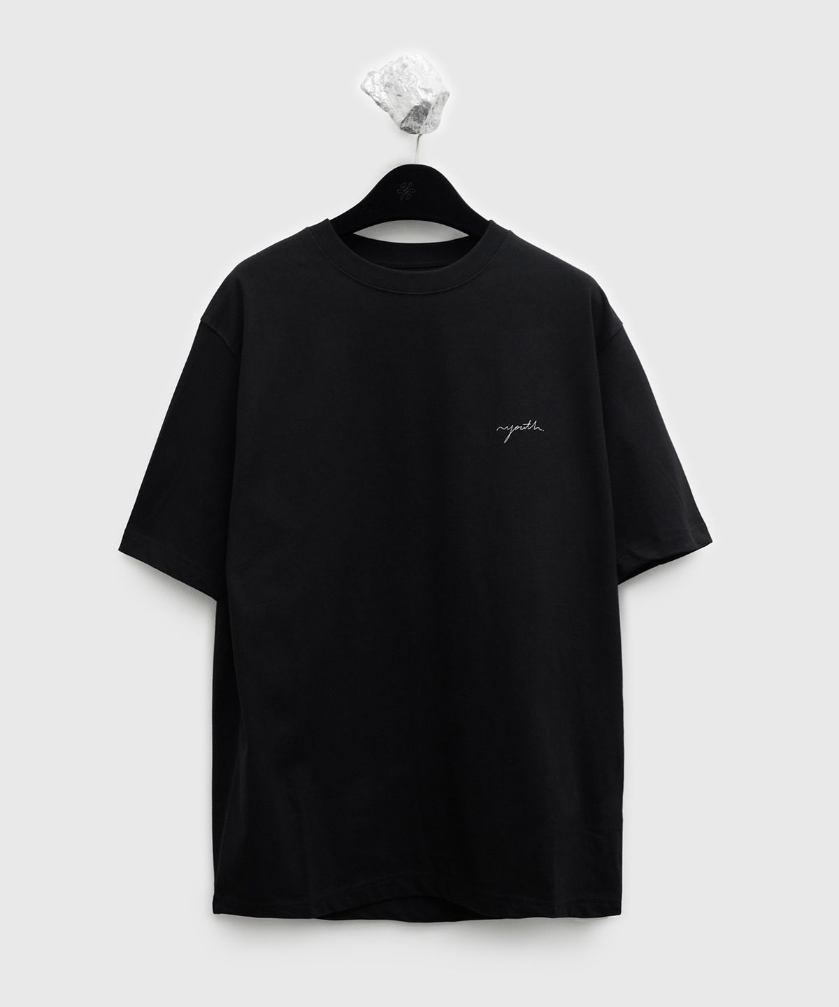 유스(YOUTH) H/S Logo T-shirt - Black