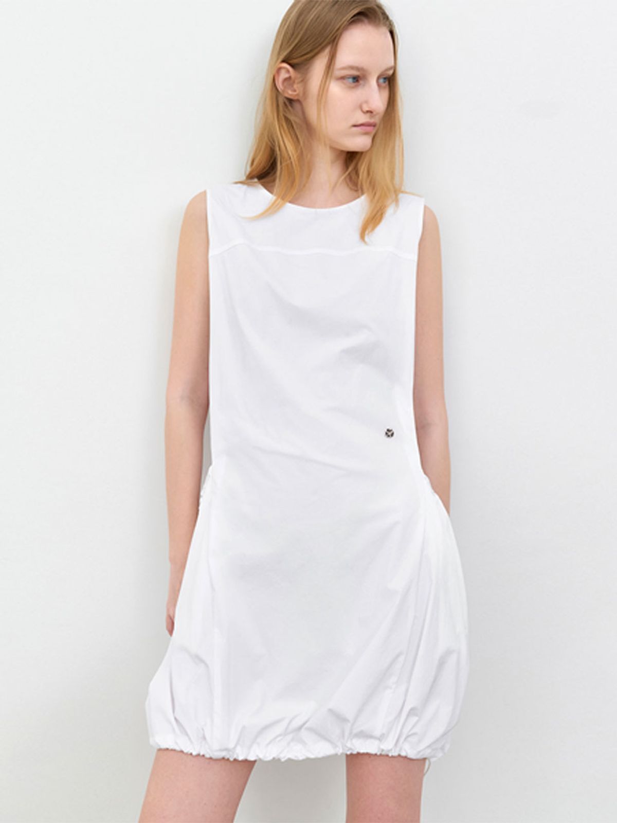 아틀리에 나인(ATELIER NAIN) YU STRING BALLON MINI DRESS (OP-6339)