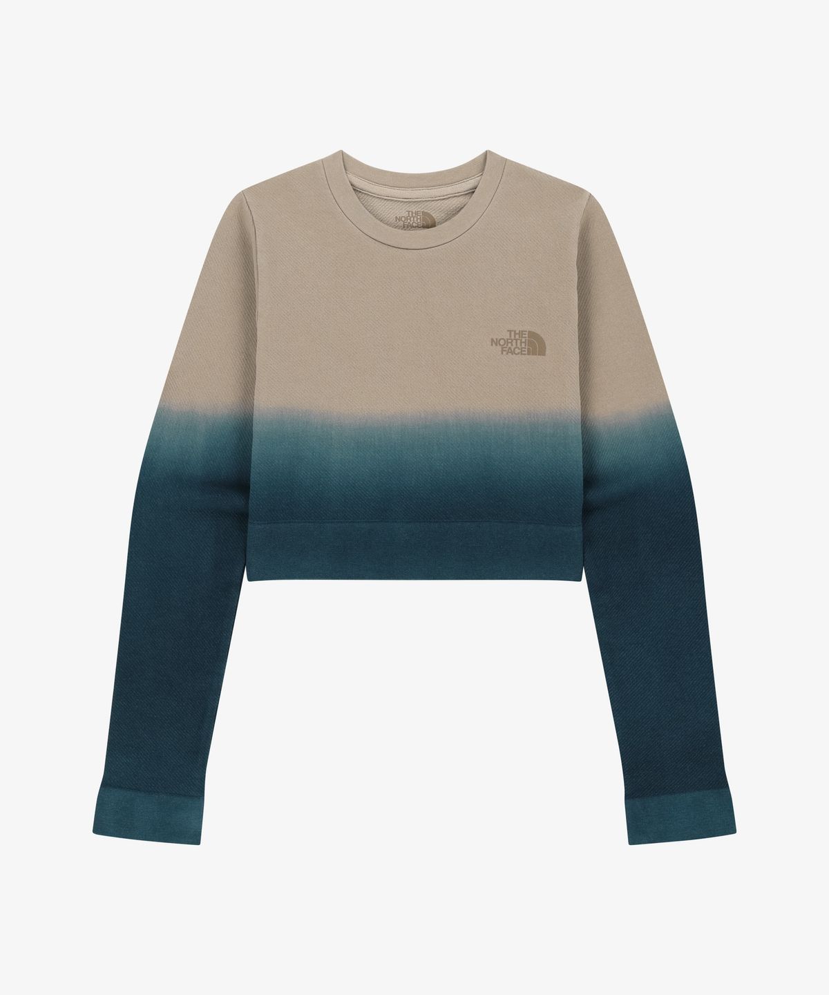 노스페이스(THE NORTH FACE) NT7TS30J 화이트라벨 여성 그래디언트 긴팔 티 LIGHT NAVY
