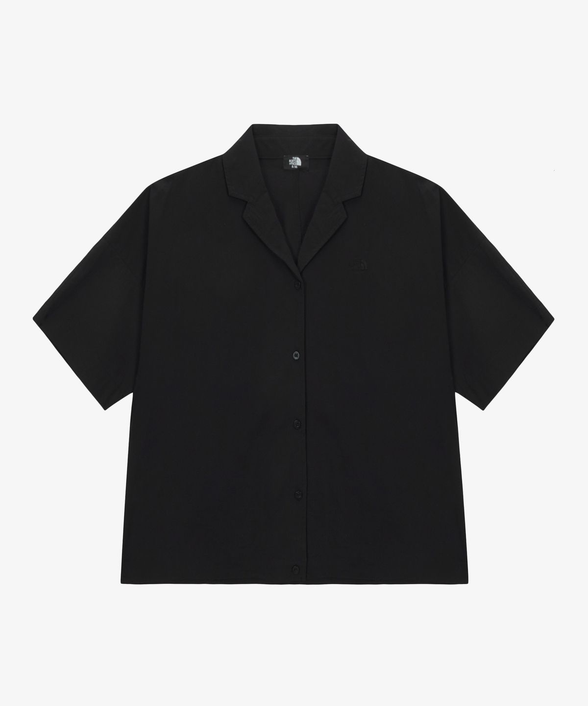 노스페이스(THE NORTH FACE) NH8SS40A 여성 아이스큐브 반팔 셔츠 BLACK