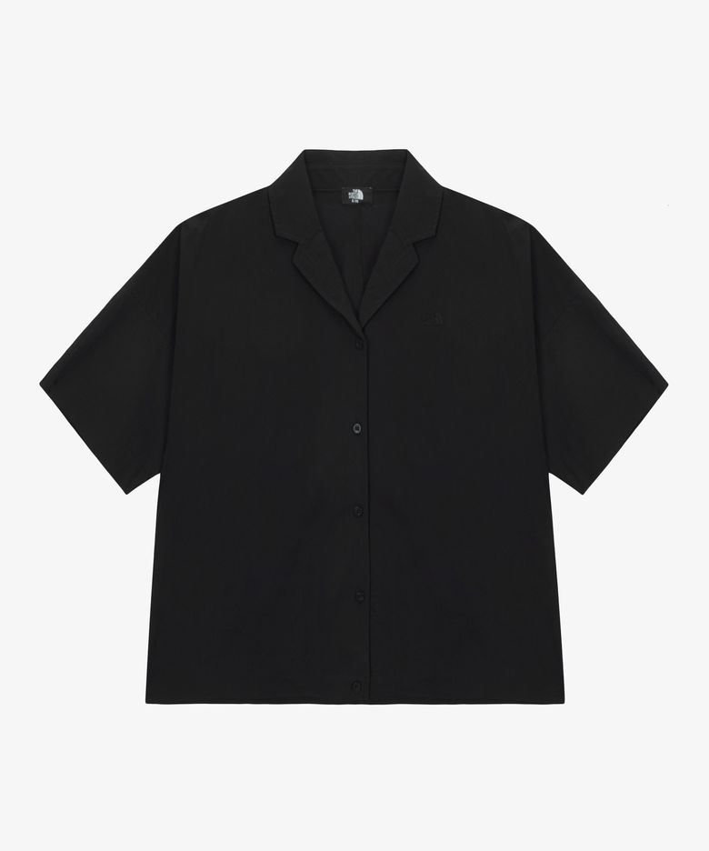 NH8SS40A 여성 아이스큐브 반팔 셔츠 BLACK