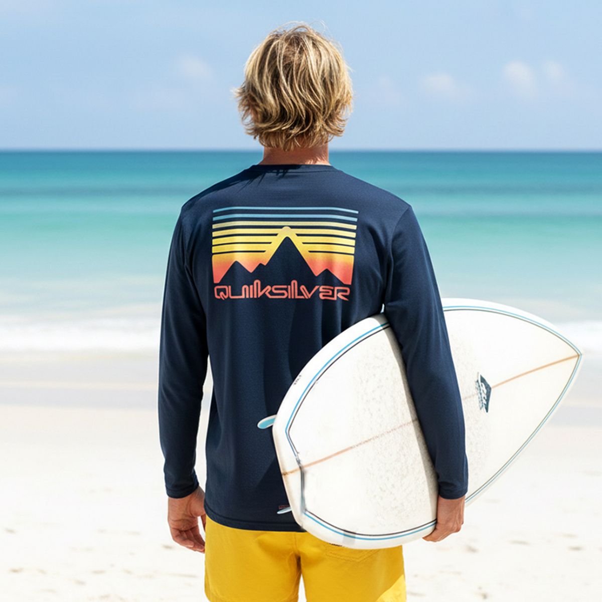 퀵실버(QUIKSILVER) 남성 루즈핏 래쉬가드 QS1143NMT