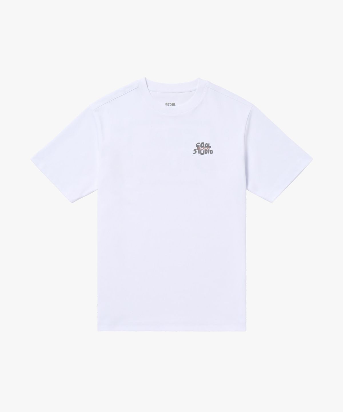 골스튜디오(GOALSTUDIO) SQUARE GRAPHIC AIRMESH TEE-WHITE