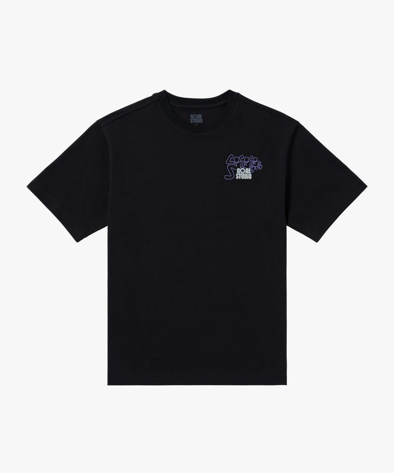 HRM GRAPHIC AIRMESH TEE-BLACK