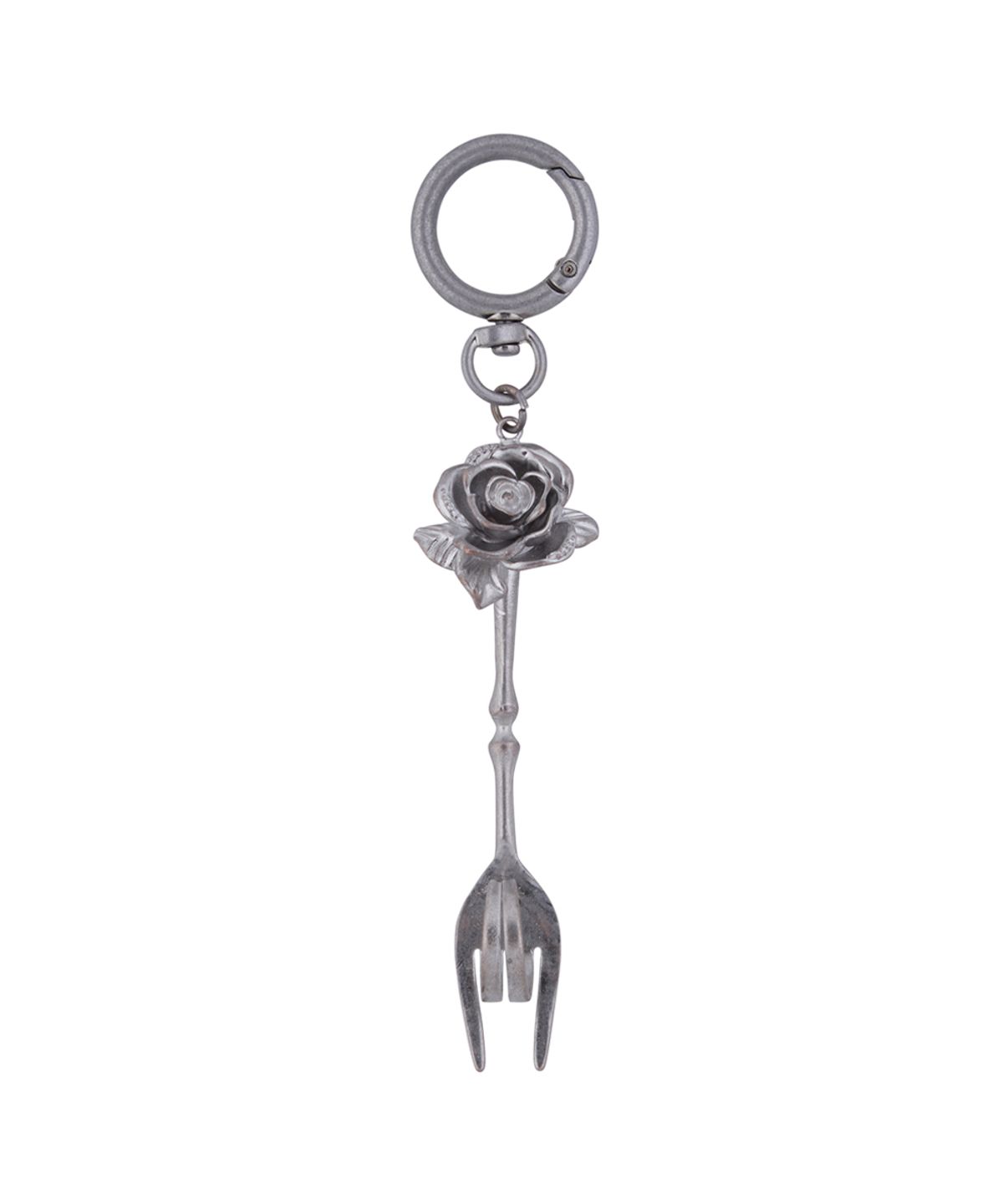 러브이즈트루(LUVISTRUE) SY ROSE FORK KEYRING(SILVER)