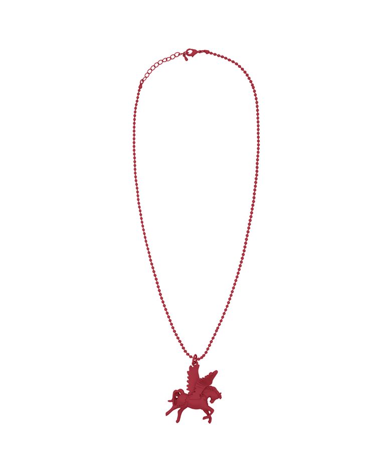 SY HORSE NECKLACE(RED)