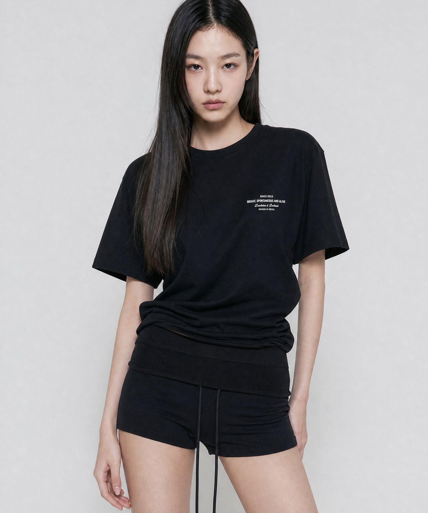 MUSINSA公式 | LOOKAST エリンレタリングオーバーサイズTシャツ_ 