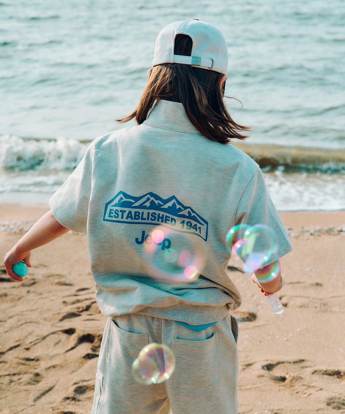 지프키즈(JEEPKIDS) 엠로고 반넥 썸머 상의 (KP5TSU170MI)