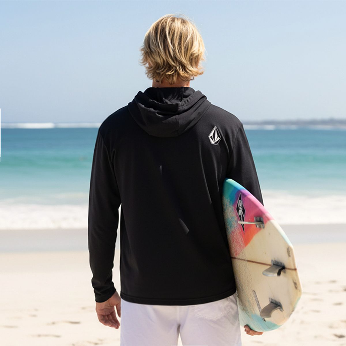 볼컴(VOLCOM) 남성 후드 래쉬가드 VC1138BMT