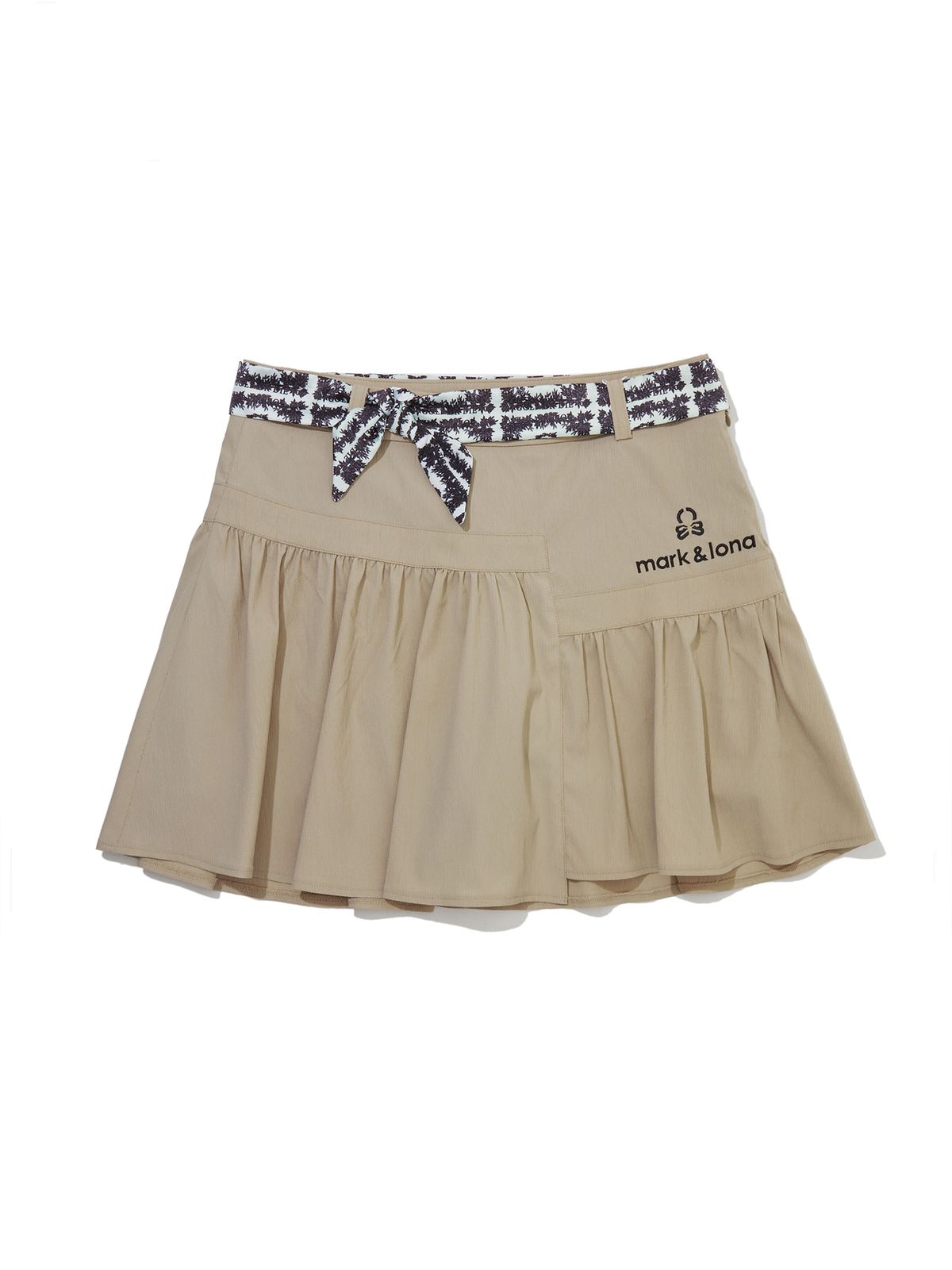 마크앤로나(MARK&LONA) W GN UNBALACE WOVEN SKIRT LS2IE76F