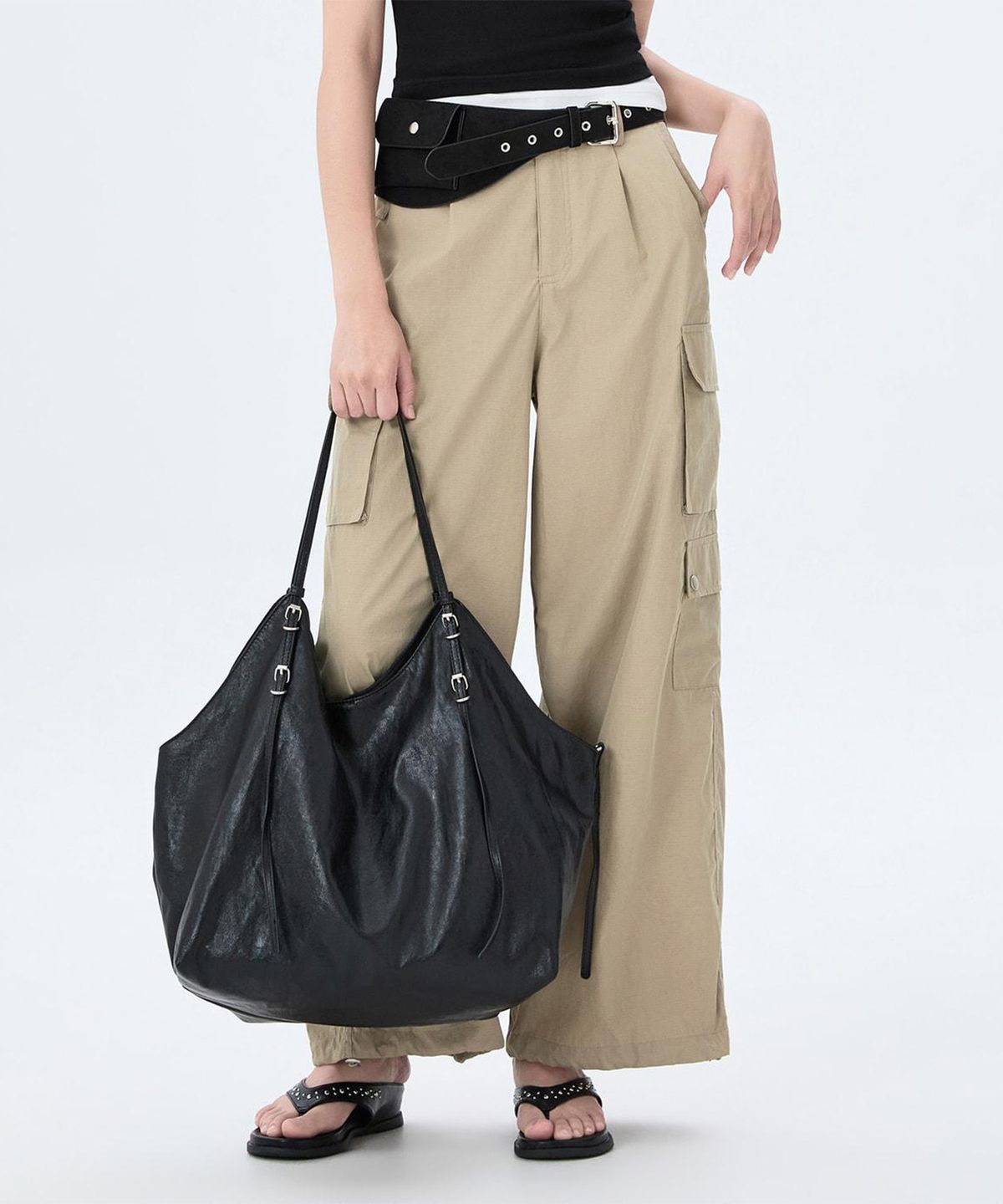 미쏘(MIXXO) Large Shopper Bag_MIABGG60QB MIABGG90QB