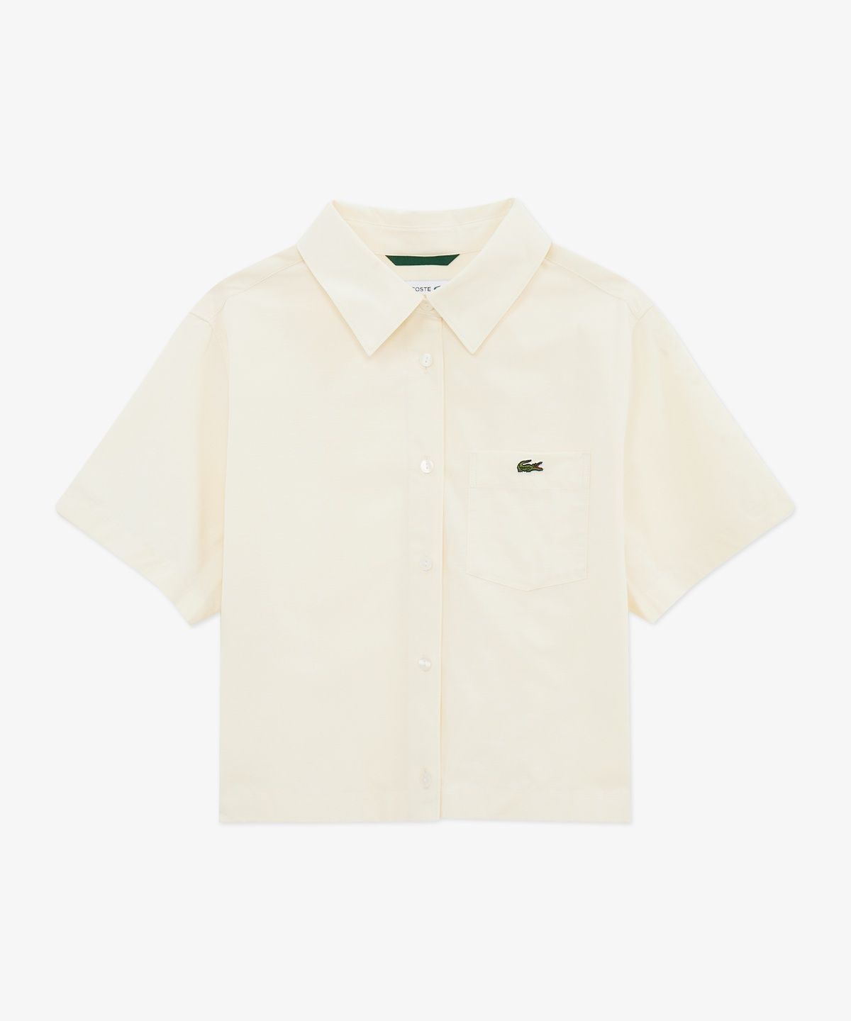 라코스테(LACOSTE) 여성 JP 코튼린넨 반팔셔츠 CF9479-56G 056
