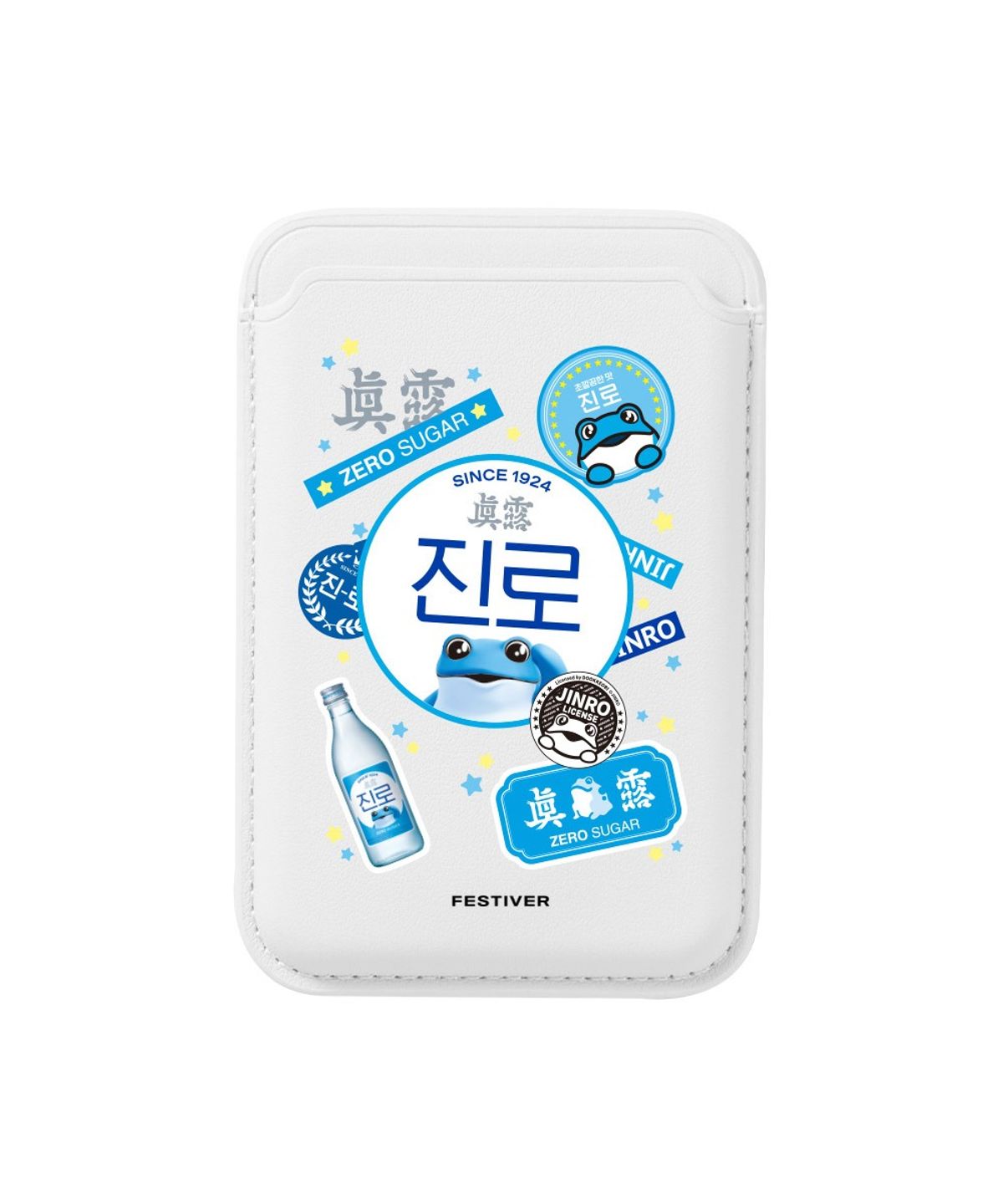 페스티버(FESTIVER) 진로 스티커 맥세이프 카드지갑