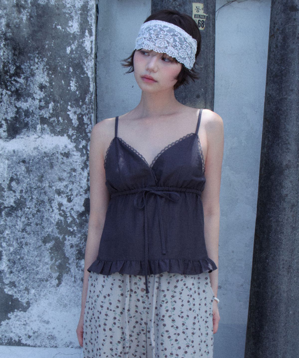씨타(CITTA) Lace Point Sleeveless_CTT3020(Brown)