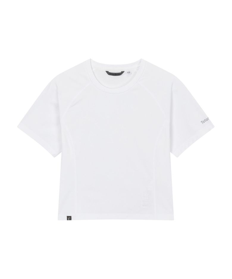 여성 Soft touch Crop S/S Tee