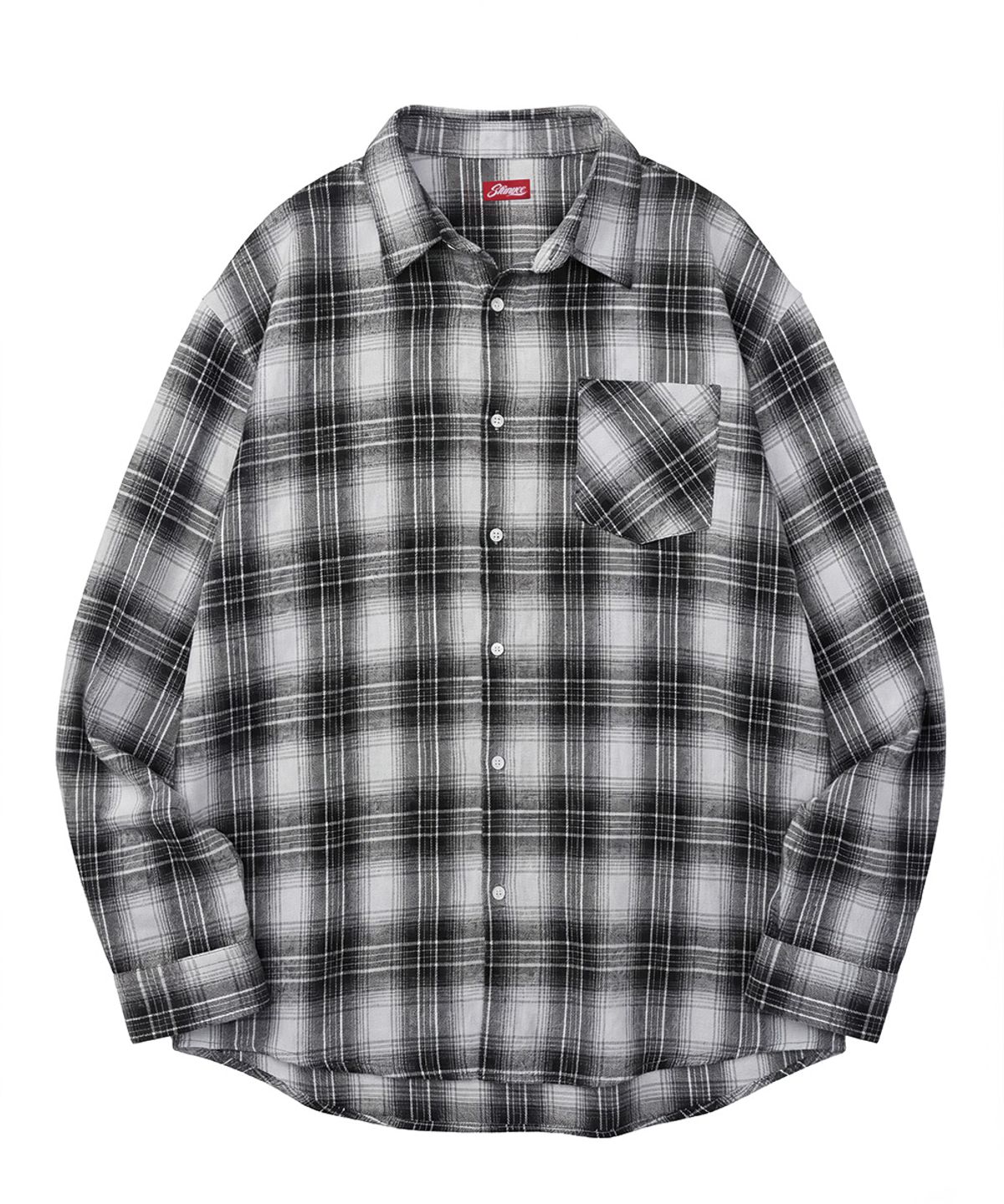 스터니(STUNYEE) Check Shirts Black