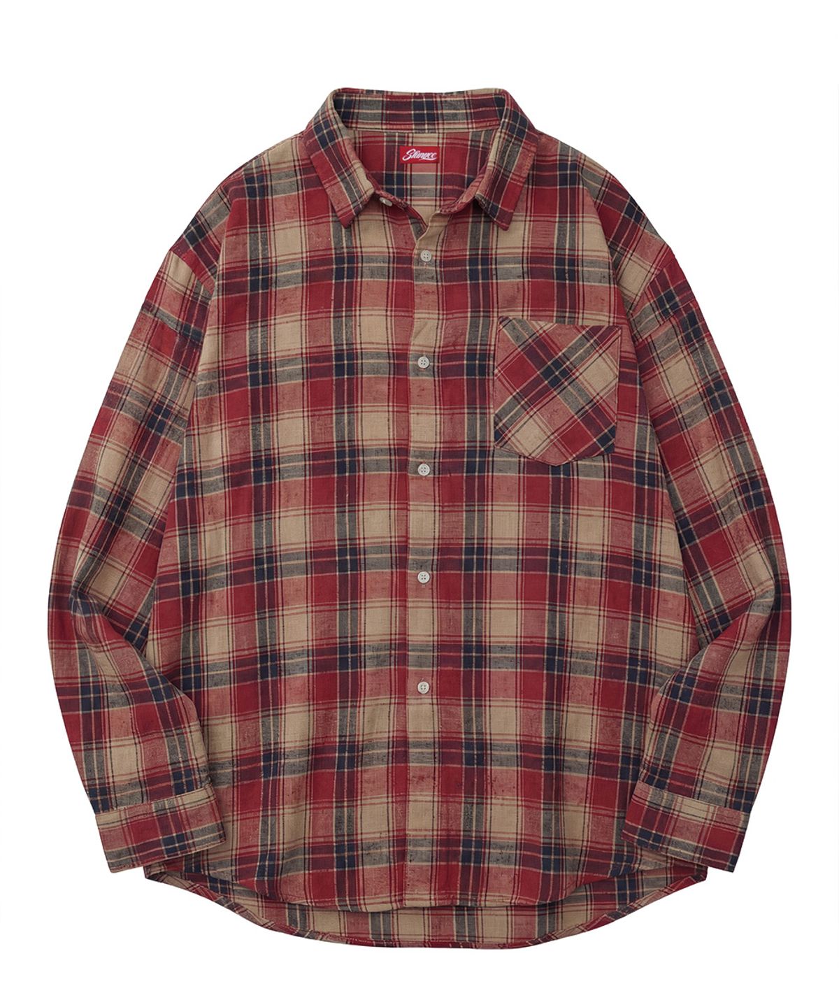 스터니(STUNYEE) Check Shirts Red