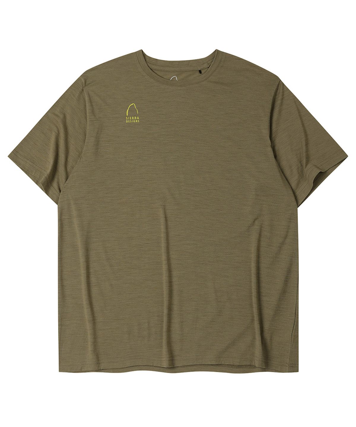 시에라디자인(SIERRA DESIGNS) 띵크 아웃사이드(THINK OUTSIDE) 시에라 울 숏슬리브 LIGHT BROWN