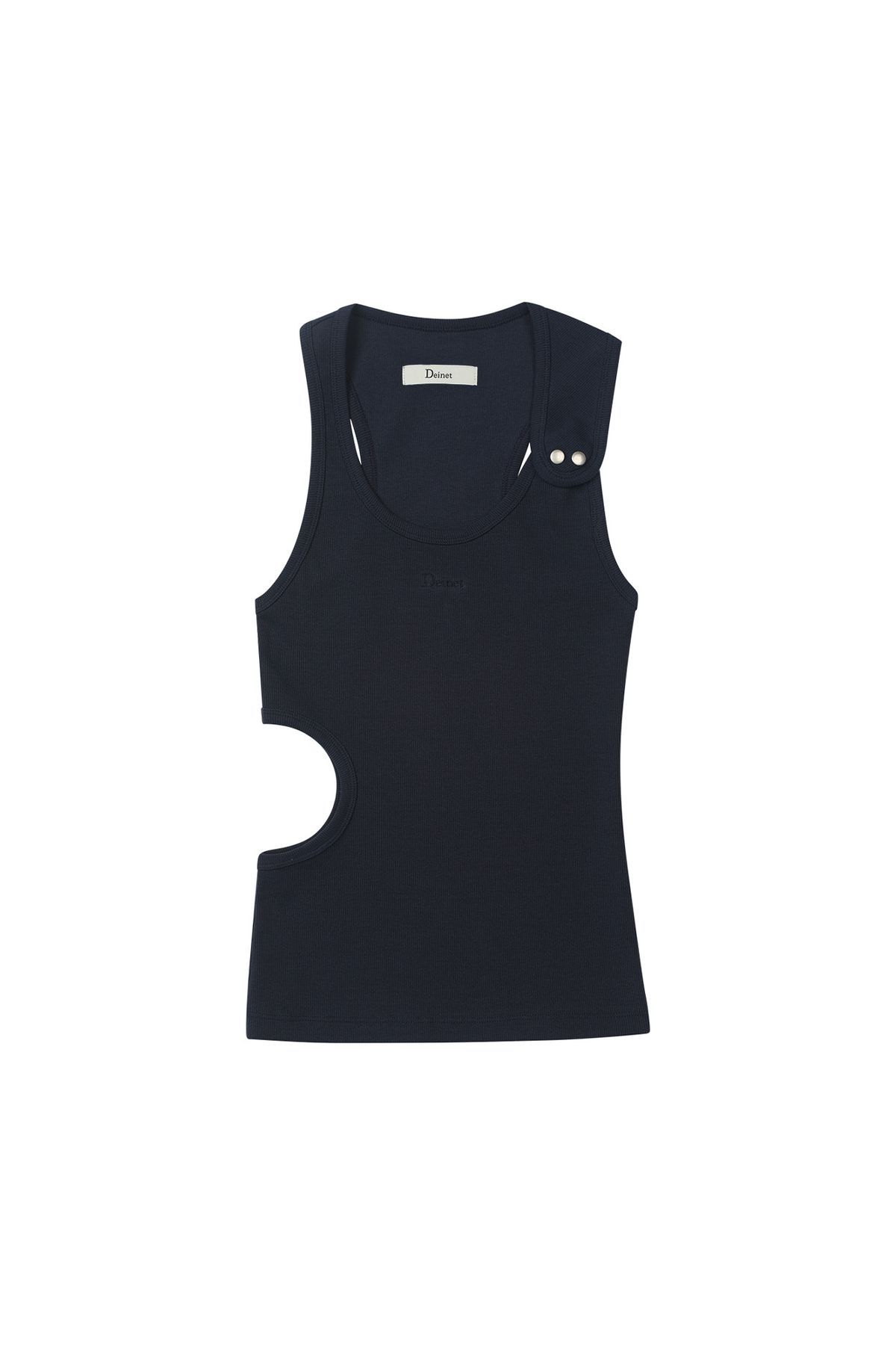 다이닛(DEINET) ARC SNAP TANK TOP IN NAVY