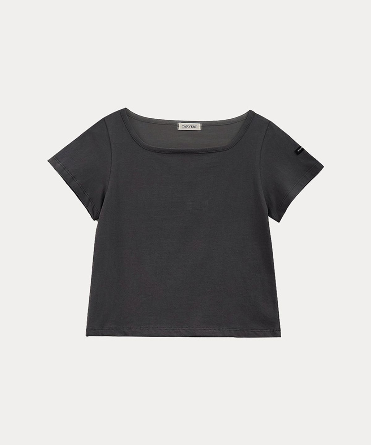 타버트(TARVERT) Base Layered T-Shirt - Charcoal