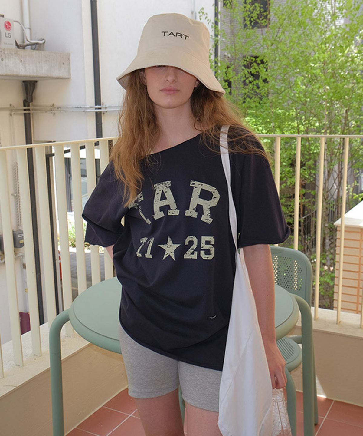 타버트(TARVERT) Safari Cotton Bucket Hat - Cream