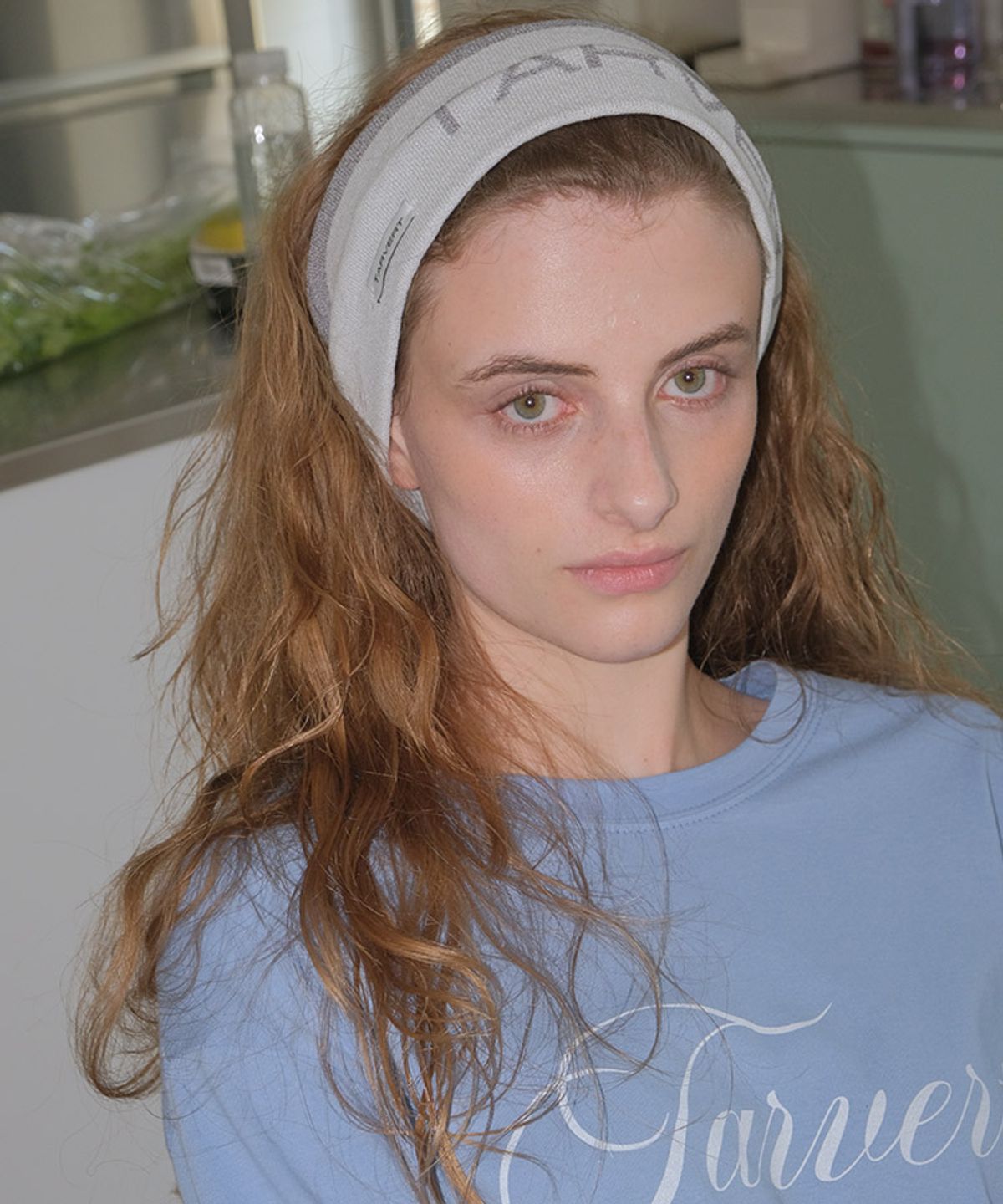 타버트(TARVERT) Tarvert  Logo Hairband  - Gray Logo
