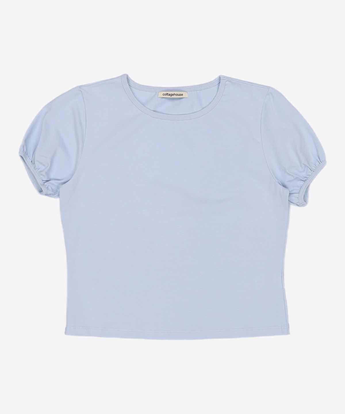 카티지하우스(COTTAGEHOUSE) Basic shirring t-shirt (3 colors) M