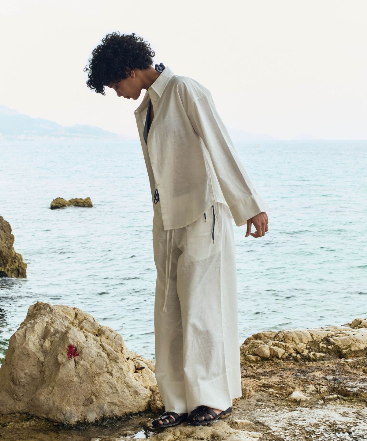 이보키(EVOKY) Tala linen pants