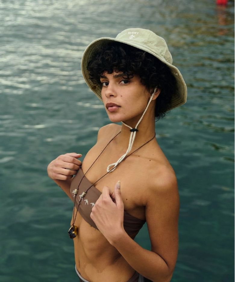 Lio washed safari hat (Beige)