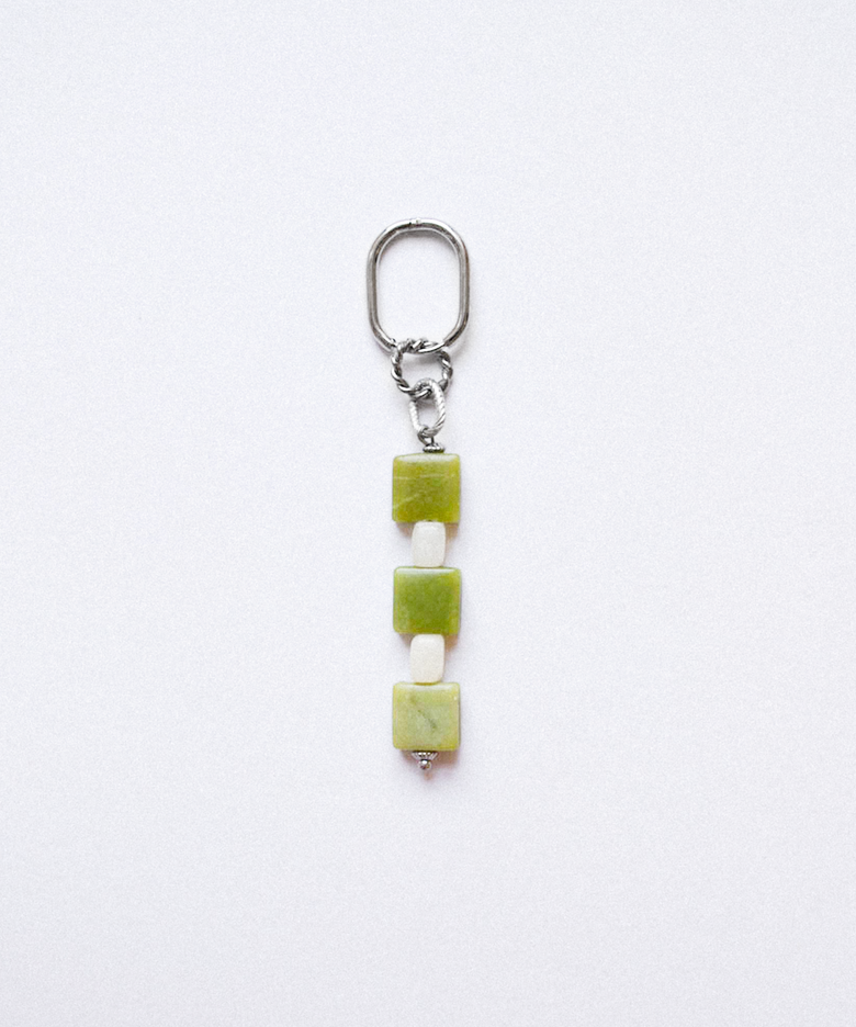 Seaglass mosaic charm