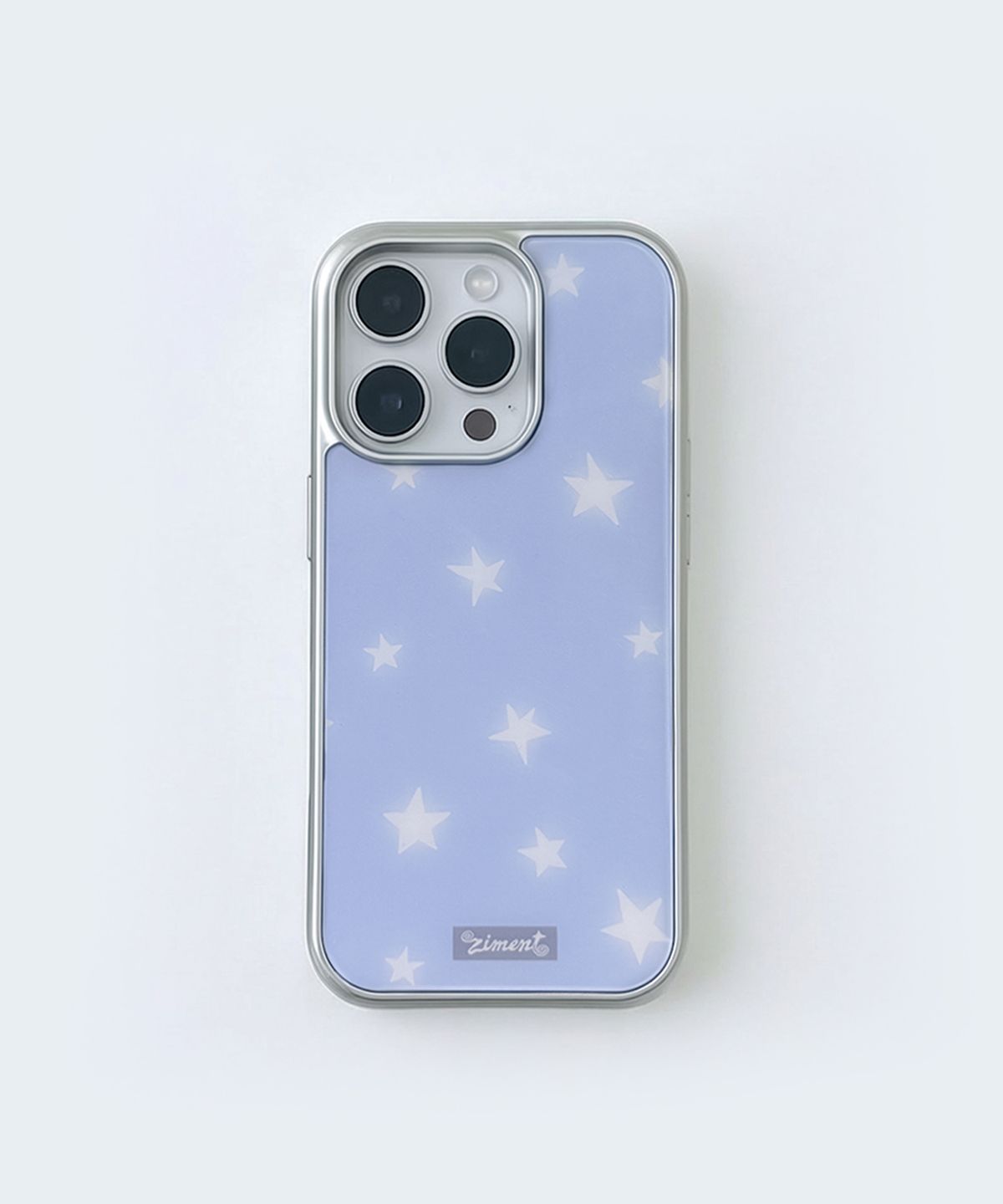 지멘트(ZIMENT) milky blue star 글라스범퍼케이스