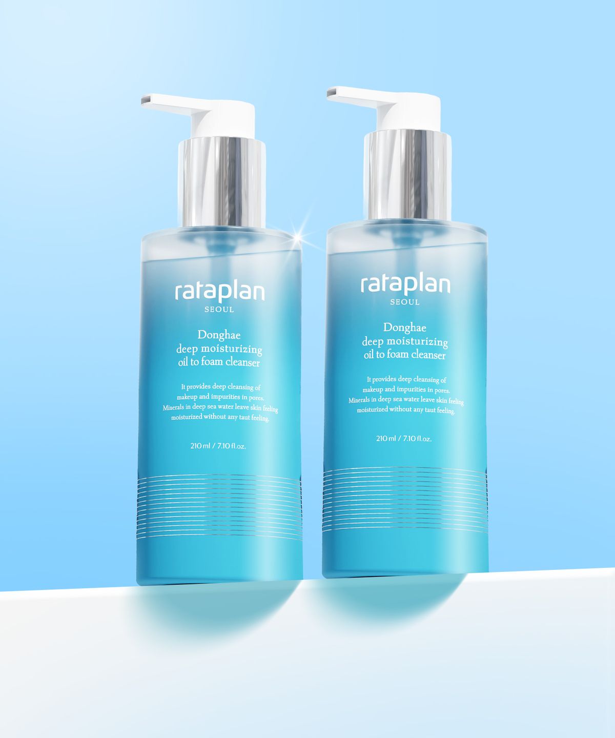 라타플랑(RATAPLAN) [2PACK] 동해 심층 보습 오일 투 폼 클렌저 210ml