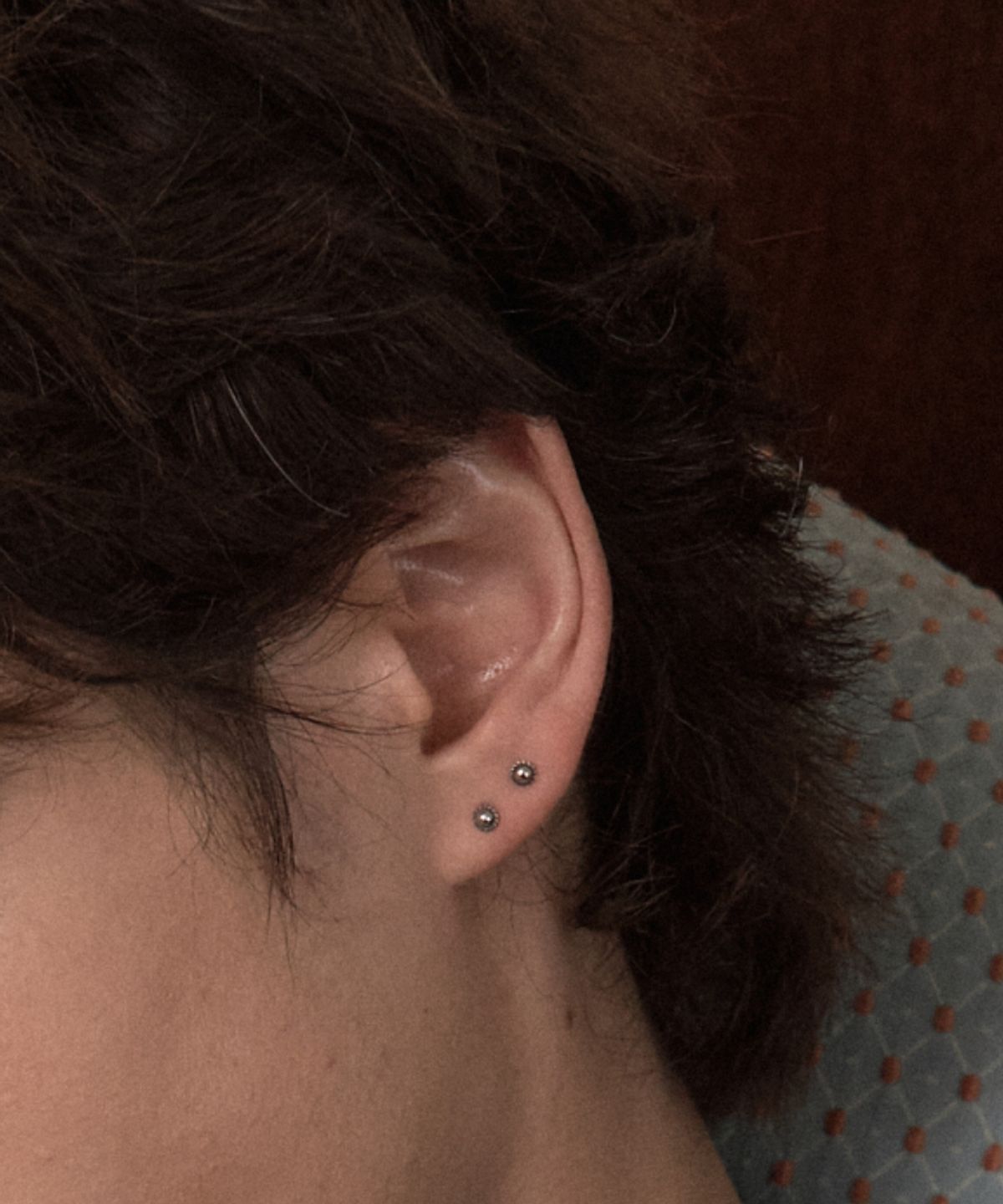 더스틸룸(THESTILLROOM) [SILVER] #E2629 Vintage round piercing (single)