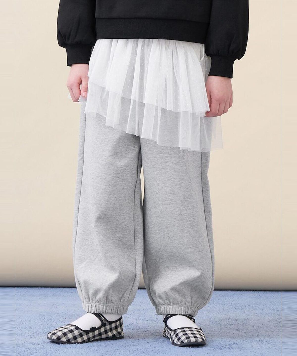 빈폴 키즈(BEANPOLE KIDS) 여아 샤스커트 팬츠  그레이 (BI6121G043)