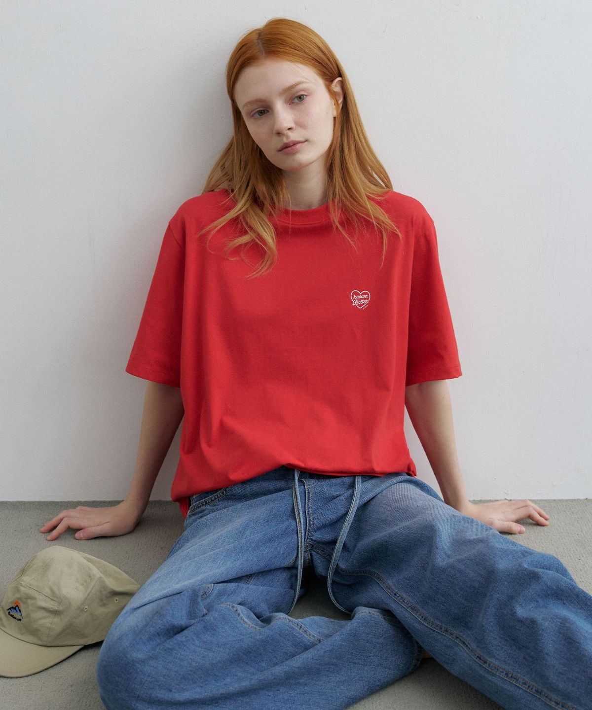 노운베러(KNOWNBETTER) Symbol logo T-shirt [KNSS09TS12]_Red
