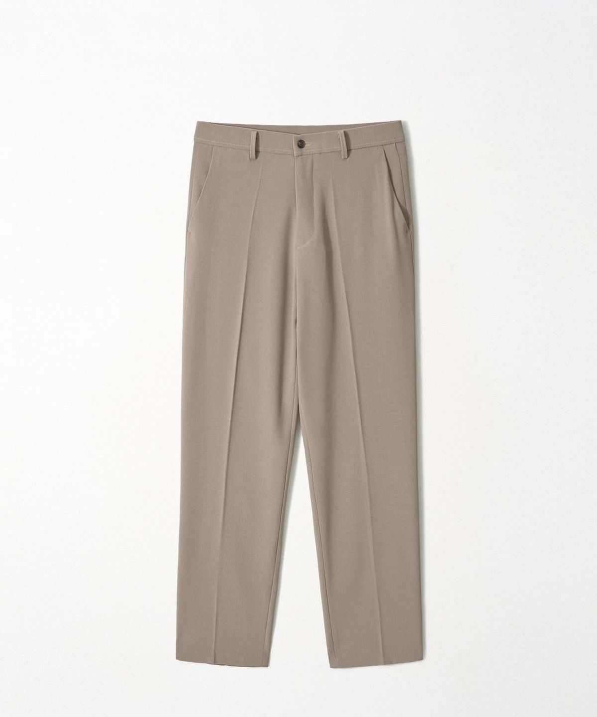 이지오(EZIO) Classic Hidden Banding Slacks_Beige