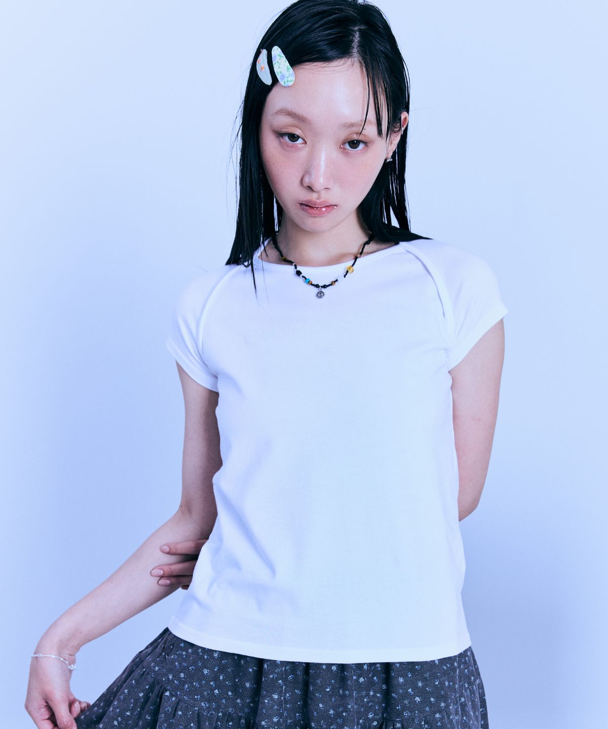 구월십일(GUWOLSIBIL) BOLERO SHORT SLEEVE TOP WHITE