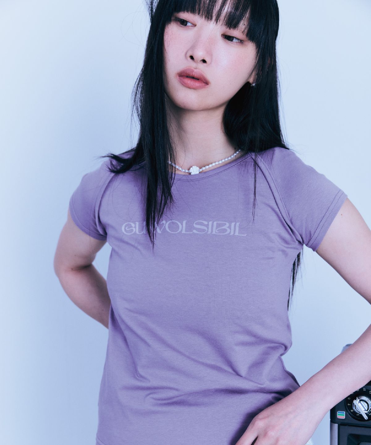 구월십일(GUWOLSIBIL) BOLERO SHORT SLEEVE TOP PURPLE