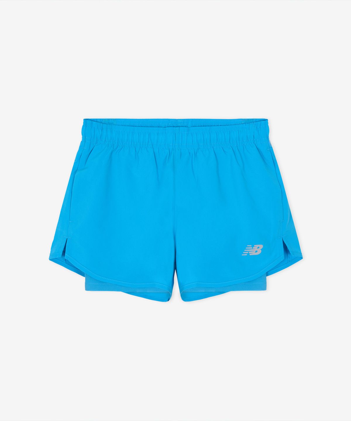 뉴발란스(NEW BALANCE) NBNVG36112 / WOMEN 스포츠에센셜 2in1 쇼츠 3인치 (LIGHT BLUE)